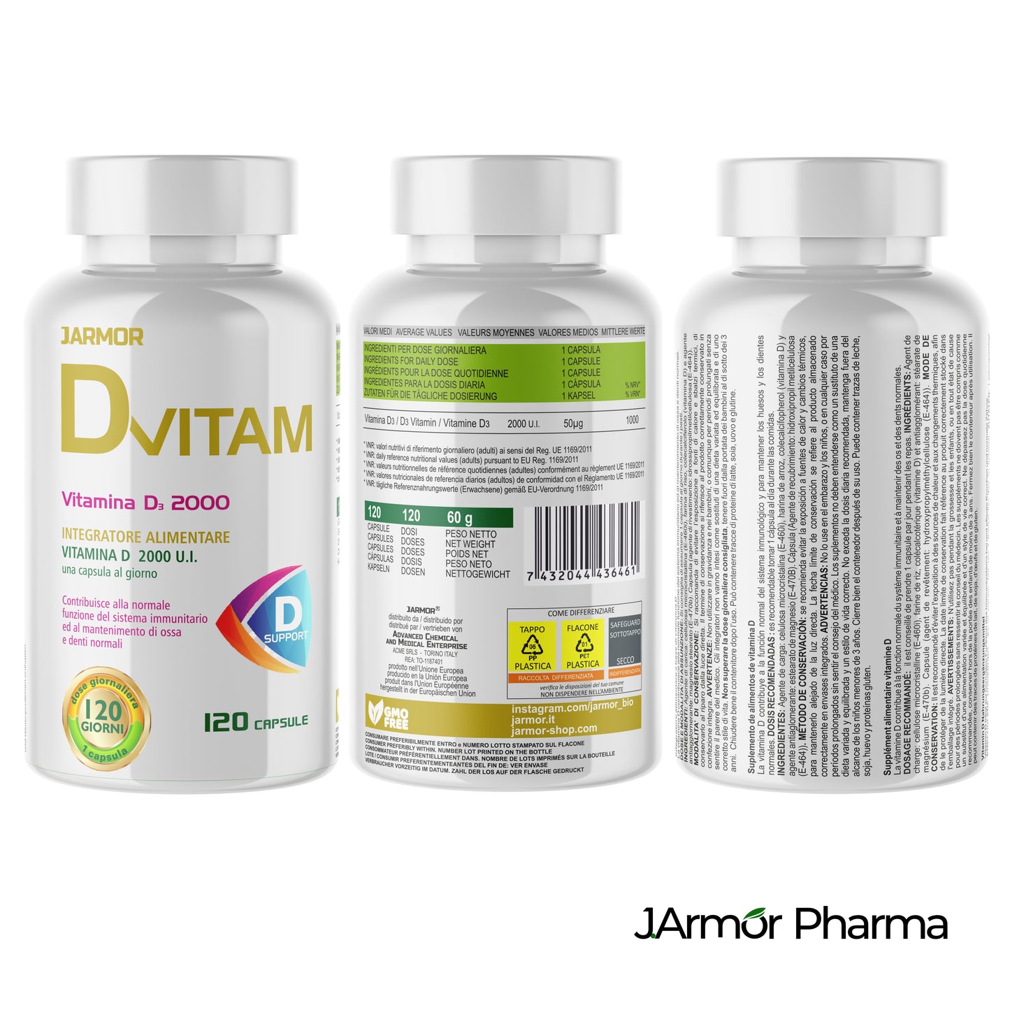 D VITAM - OSSA ASSORBIMENTO DEL CALCIO (Capsule)