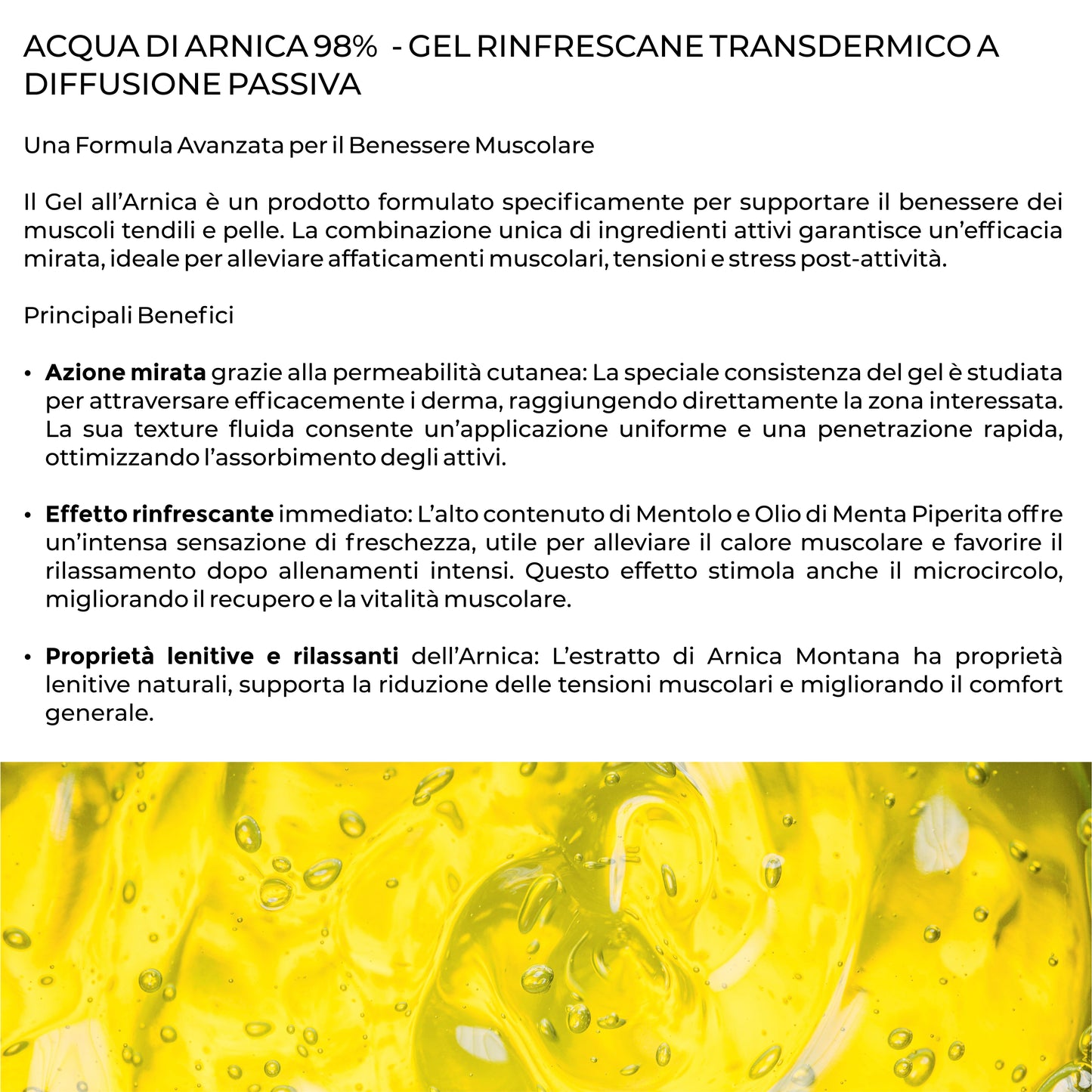 ARNICA - MASSAGGI DOLORI E CONTUSIONI (Gel)
