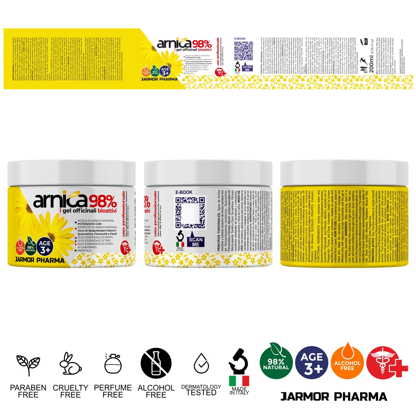 ARNICA - MASSAGGI DOLORI E CONTUSIONI (Gel)
