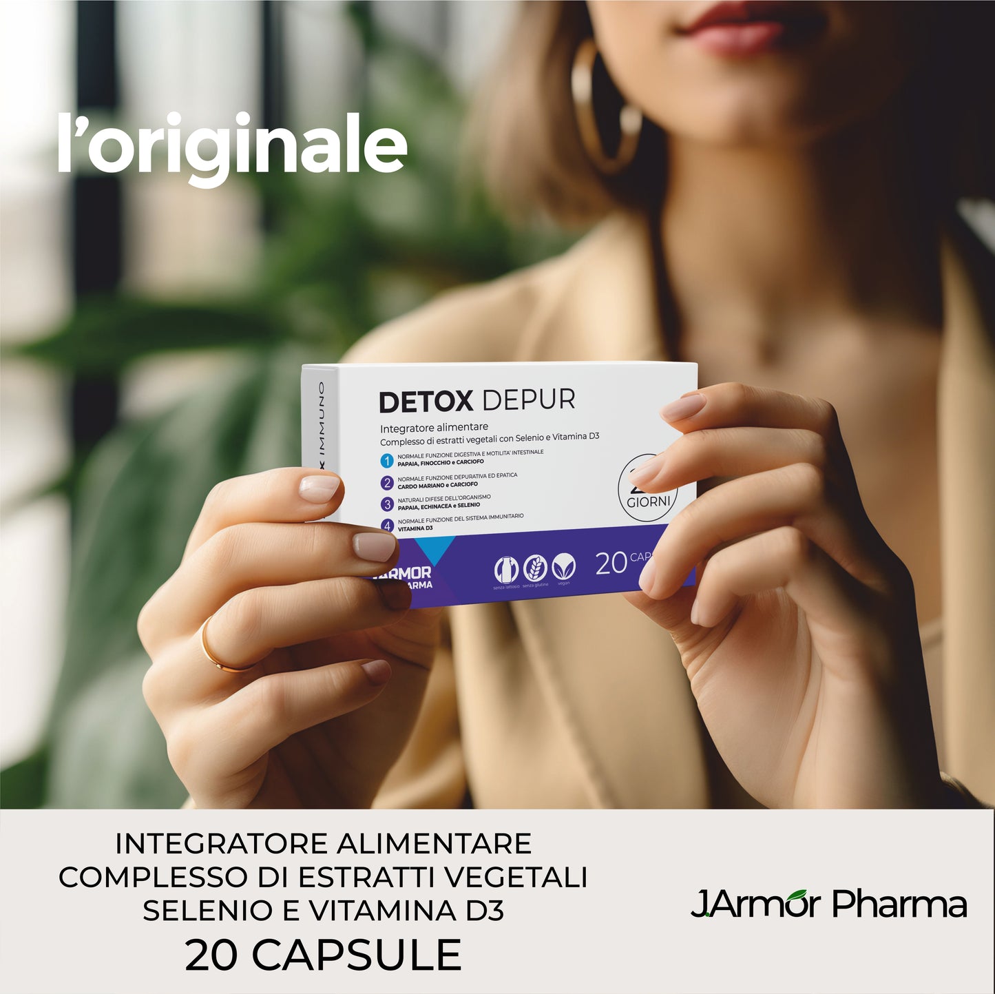 DETOX DEPUR - DEPURAZIONE CORPO E SIST. IMMUNITARIO (Capsule)