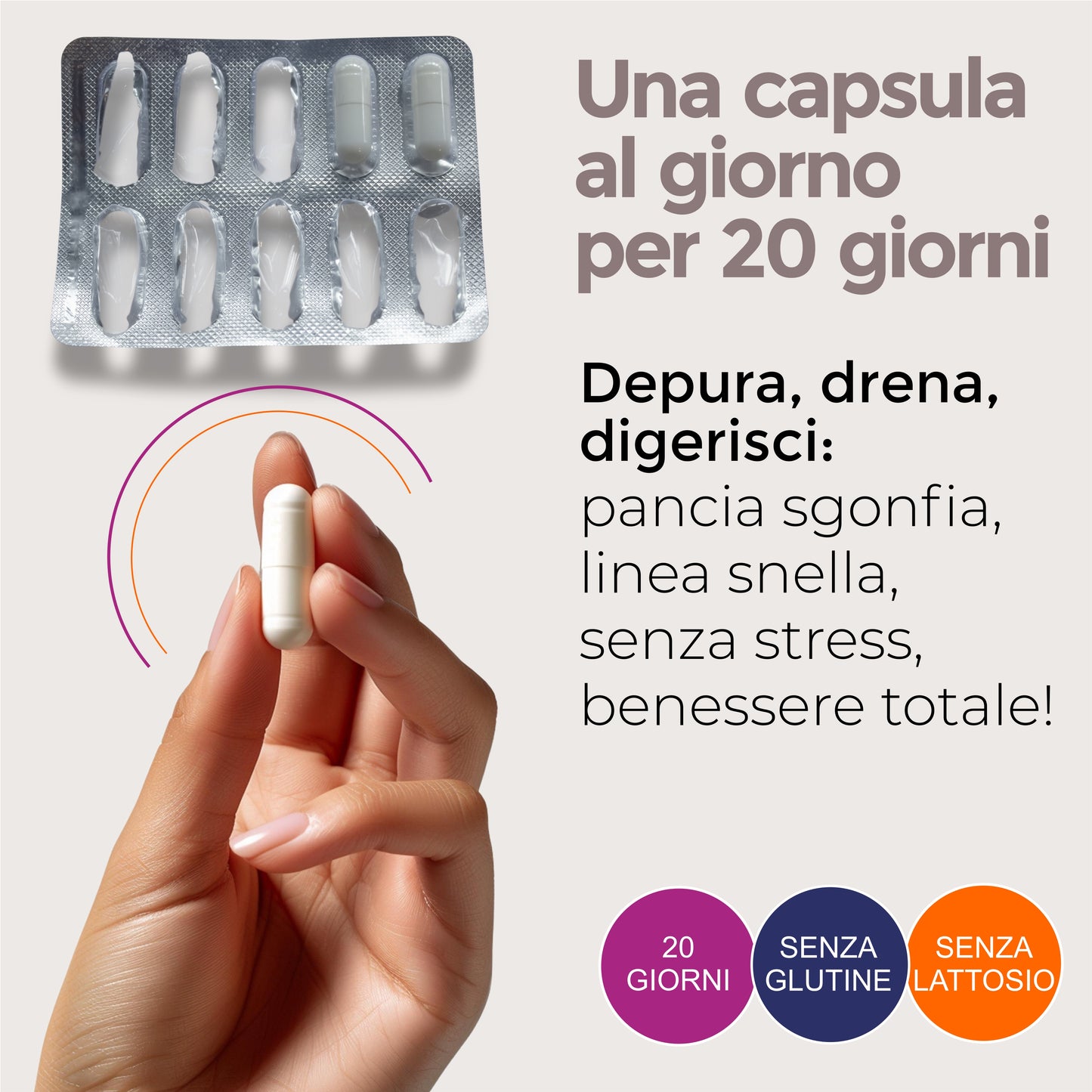 DETOX DEPUR - DEPURAZIONE CORPO E SIST. IMMUNITARIO (Capsule)