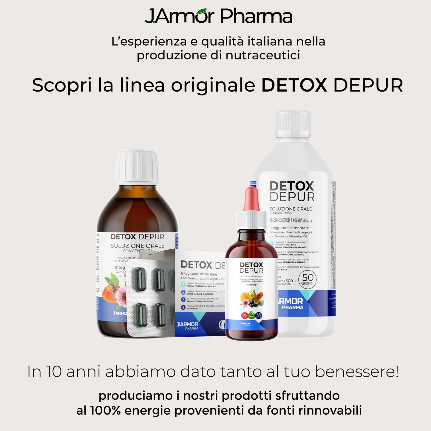 DETOX DEPUR - DEPURAZIONE CORPO E SIST. IMMUNITARIO (Capsule)