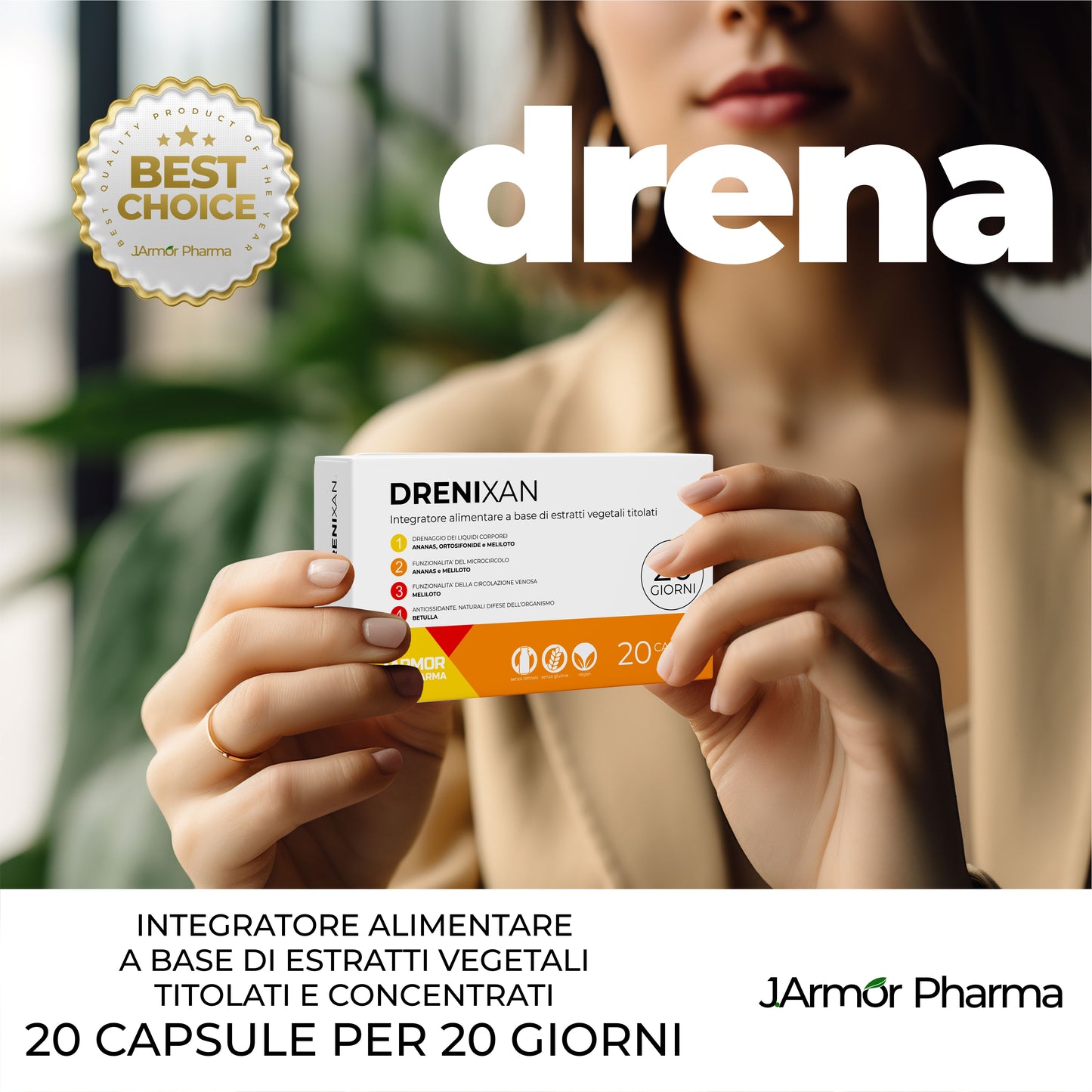 DRENIXAN - DRENANTE, DEPURANTE (Capsule)