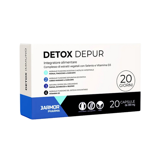 DETOX DEPUR - DEPURAZIONE CORPO E SIST. IMMUNITARIO (Capsule)